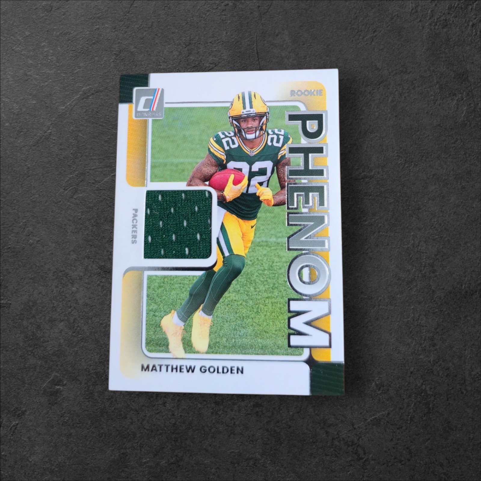 2025 Panini Donruss - Rookie Phenom Jerseys Matthew Golden #RPJ-MGN (MEM, RC)