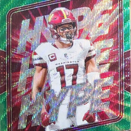 2024 Panini Prizm - Hype Terry McLaurin #12 Green Wave Prizm