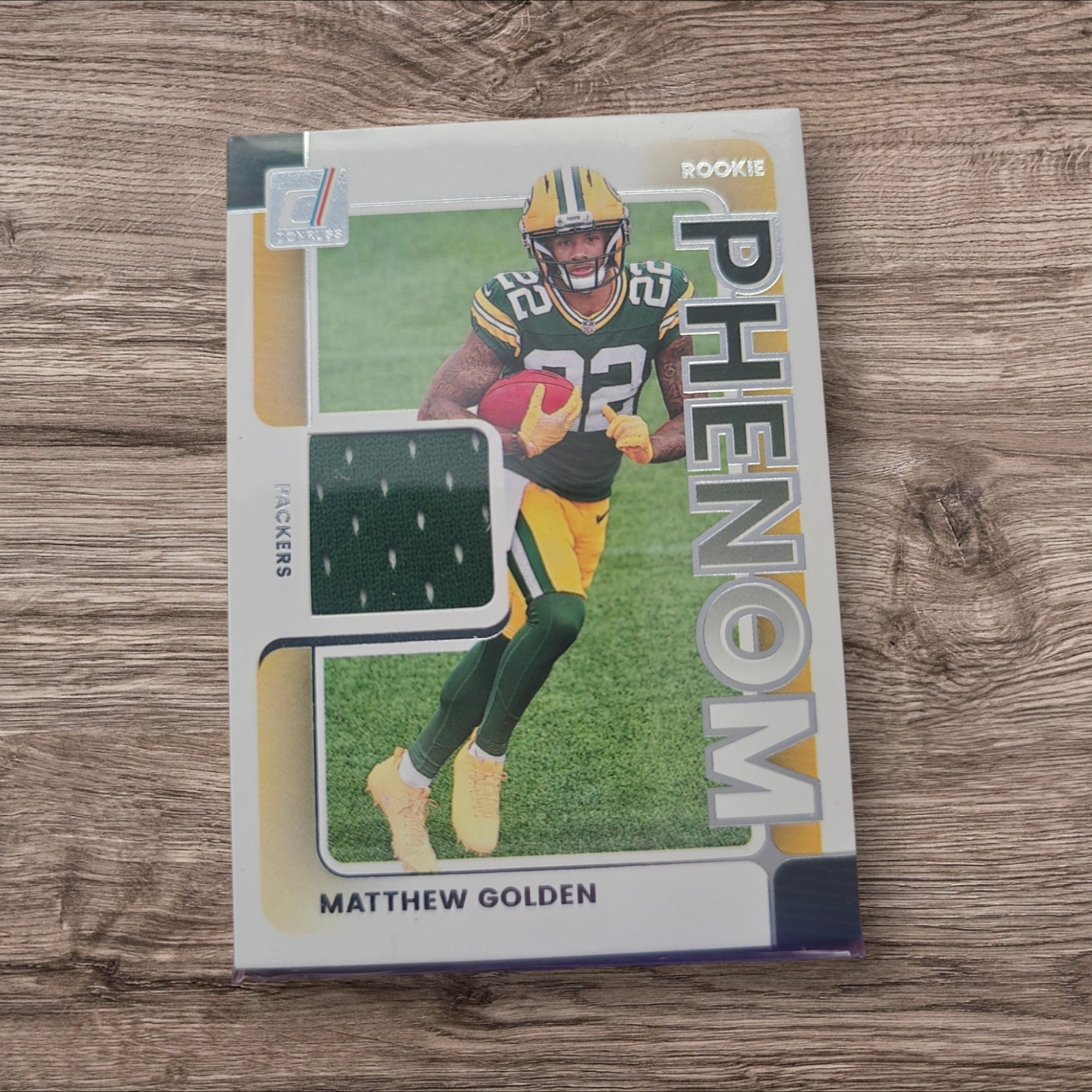 2025 Panini Donruss - Rookie Phenom Jerseys Matthew Golden #RPJ-MGN (MEM, RC)