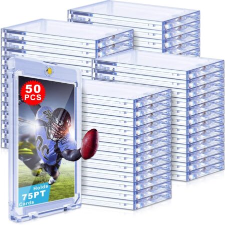 50 Magnetic One Touch Card Holders
