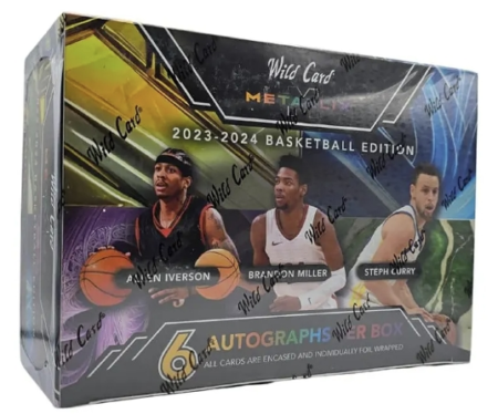 2023-2024 Wild Card Metallix Basketball Hobby Trading Card Box (6 Autographs Per Hobby Box)