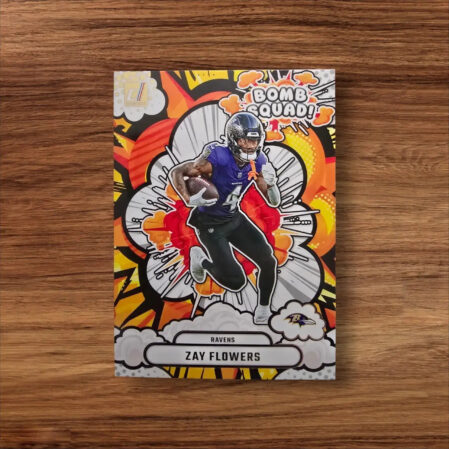 2025 Panini Donruss Bomb Squad Zay Flowers #BS-ZFS Baltimore Ravens