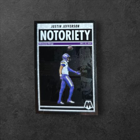 2025 Panini Mosaic - Notoriety Justin Jefferson #6