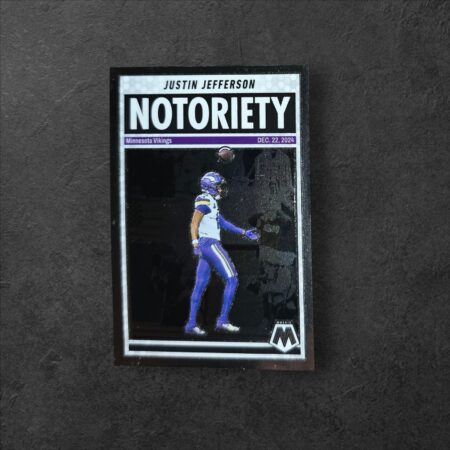 2025 Panini Mosaic - Notoriety Justin Jefferson #6