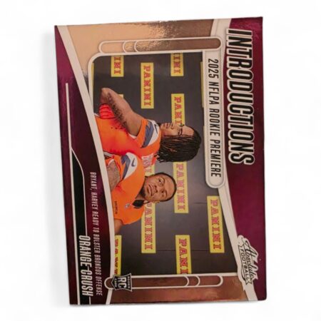 2025 Panini Absolute - Introductions RJ Harvey, Pat Bryant #I-PBT (RC)