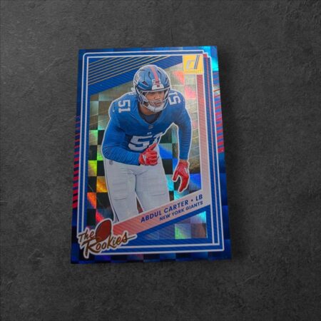 Panini Abdul Carter Rookie Card – New York Giants LB – 2025 Donruss